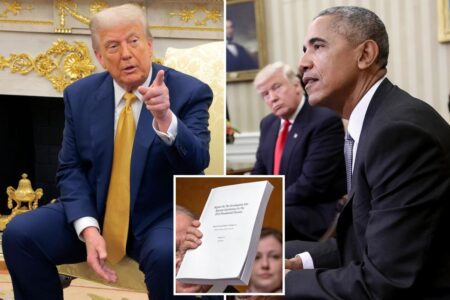 Trump says Obama ‘guilty’ of ‘treason’ for ordering 2016 Russia investigation: ‘They tried to steal the election’