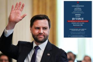 Exclusive | JD Vance rakes in M for GOP at Nantucket fundraiser, setting record for ritzy island