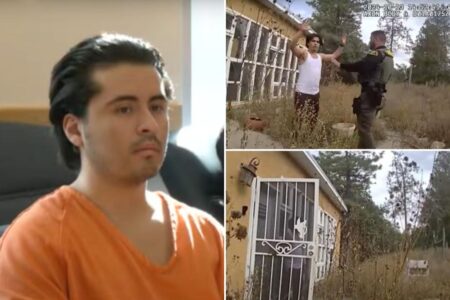 Violent brute allegedly shot parents, teen sister and family dog to death — and dragged their corpses to ravine to ‘bury them’