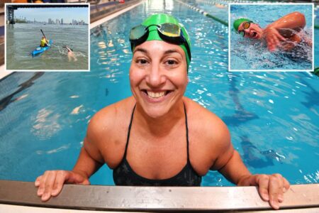 Gutsy mermaid to tackle treacherous shark-inhabited channel — to become first female NYC native to complete Triple Crown of open swimming