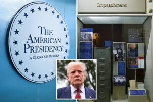 Smithsonian denies Trump admin pushed to get rid of exhibit’s impeachment placard