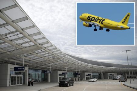 Creepy Spirit Airlines pilot, 40, charged with stalking 2 minors after New Orleans airport bust