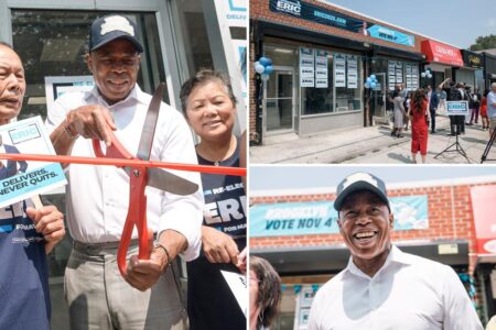 Mayor Eric Adams unveils new campaign office in Brooklyn as he ramps up re-election bid