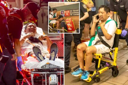 Exclusive | Latest NYC subway shove victim is ER doc who is just ‘happy he’s still alive’