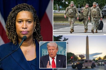 DC Mayor Muriel Bowser backtracks on support for Trump’s National Guard deployment, labels it an ‘authoritarian push’
