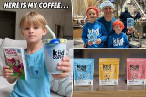This coffee is made especially for kids — it sneaks in nutrients and has less caffeine than a Hershey’s Kiss