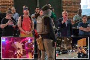 DC residents protest as White House says federal agents will be on patrol 24/7