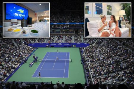 Private entrances, air conditioning and caviar carts: What it’s really like in US Open’s K+ seats