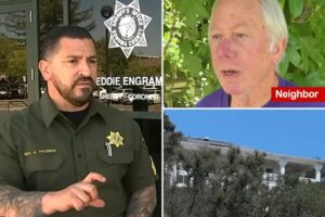 California father, 94, killed by ‘tired’ son-in-law in hilltop mansion — as family believed he died from natural causes before checking security cameras
