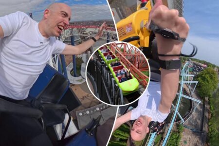 Roller coaster fanatic breaks world record for most head-spinning rides in a week: ‘I really love the adrenaline rush’