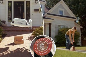 Chipotle is delivering burritos to customers by drone — but only in certain locations for now