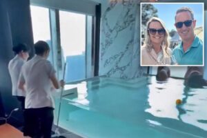 Gym-owning couple overflows private spa and ‘floods lower floors’ at luxury Chinese hotel: ‘It felt like a CSI TV scene’