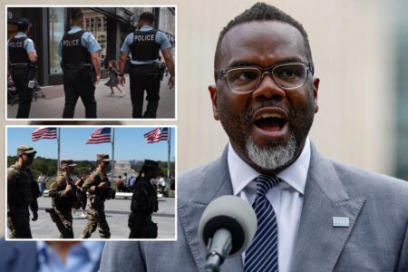 Chicago mayor orders police not to cooperate with federal troops or agents amid Trump’s planned immigration crackdown