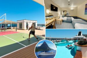 Luxury cruise ship’s .8M ‘unlimited stay’ package includes queen bed, ‘premium’ soaps and 400 destinations