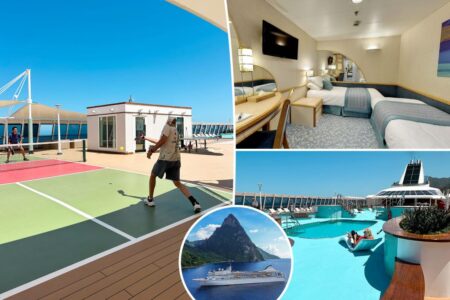 Luxury cruise ship’s .8M ‘unlimited stay’ package includes queen bed, ‘premium’ soaps and 400 destinations