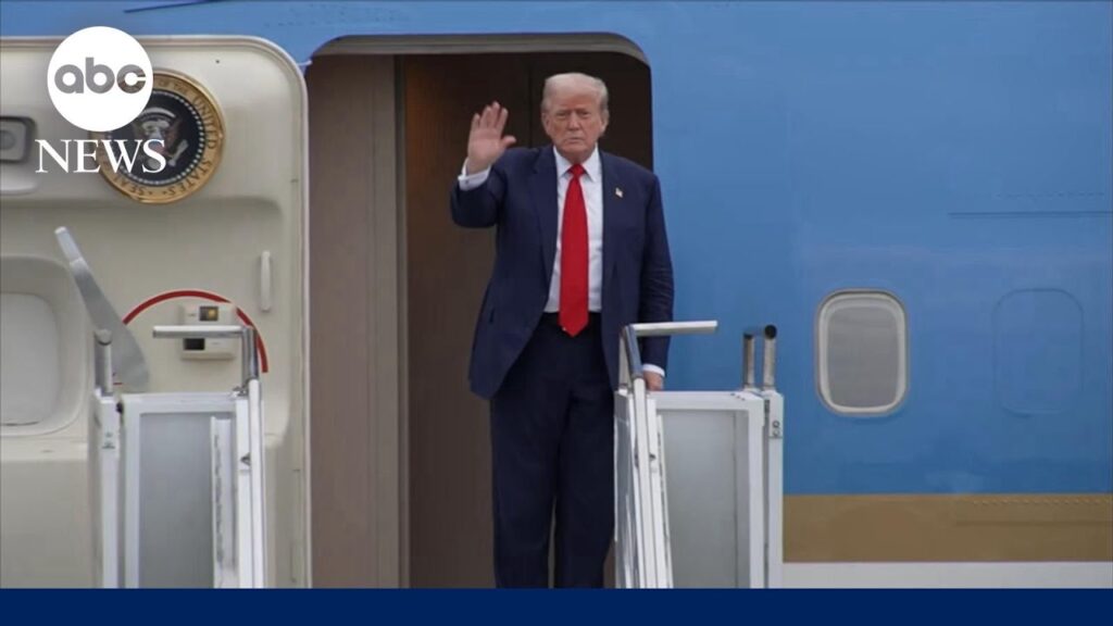 Trump visits Scotland for trade talks