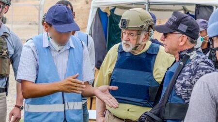 Trump officials visit Gaza aid sites as international community pressures Israel