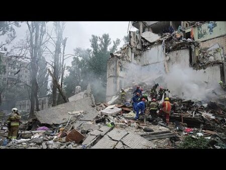 Death toll in ‘vile’ Russian missile strike on Kyiv rises to 31, including children