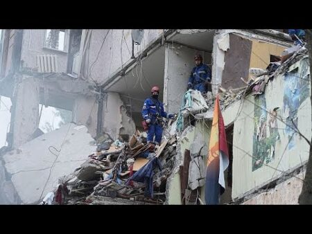 Russia’s missile and drone strike on Kyiv kills 13, including a child, and injures 130