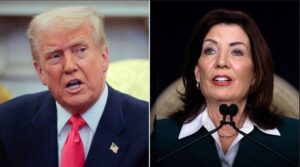 Hochul vows to ‘fight fire with fire’ on redistricting while hosting Texas Democrats who fled state