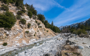 Cries for help lead rescuers to injured hiker after terrifying 25-foot plunge at popular waterfall