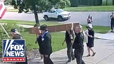 Fake coffin reportedly brought to GOP rep’s home, fellow congressman reacts