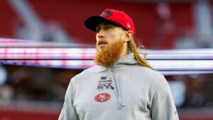 49ers’ George Kittle jokes he ‘considered retirement’ after NFL memo bans substance he uses for gameday boost