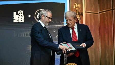 USA Today columnist labels Trump ‘toddler’ for taking a role in 2028 Olympics planning