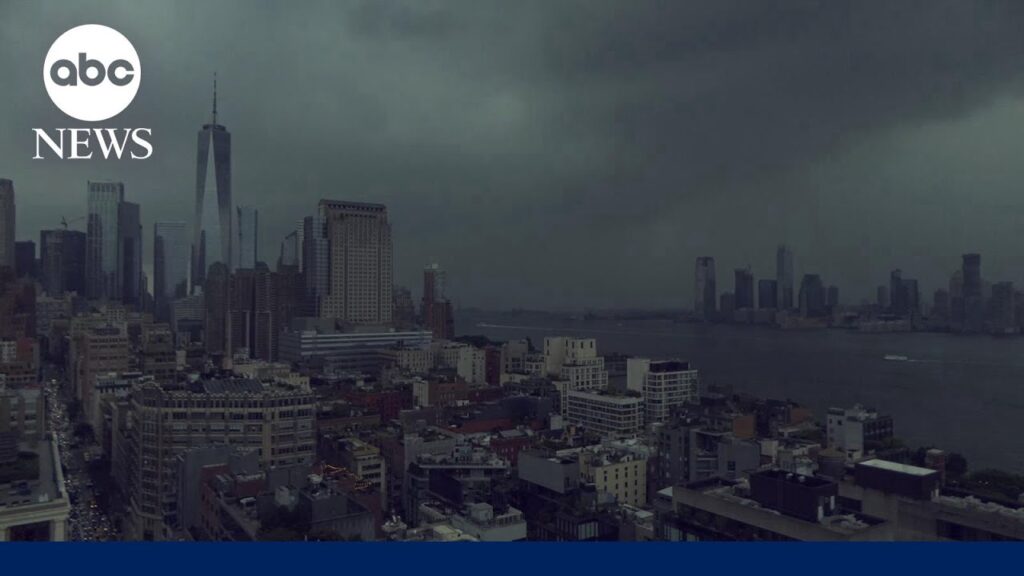 Severe thunderstorms could bring flooding from DC to Connecticut