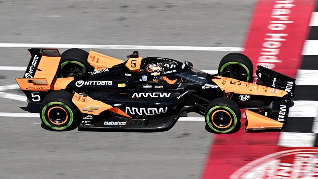 Mexican IndyCar driver ‘caught off guard’ by ICE’s ‘Speedway Slammer’ post on social media