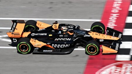 Mexican IndyCar driver ‘caught off guard’ by ICE’s ‘Speedway Slammer’ post on social media
