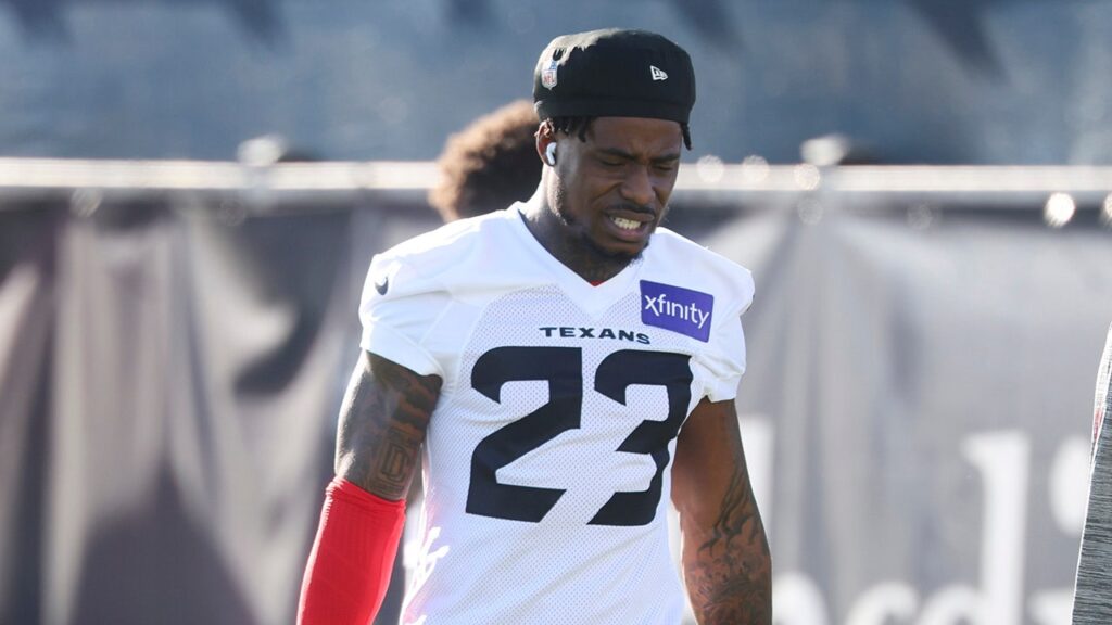 Texans’ C.J. Gardner-Johnson carted from West Virginia training camp finale with possible leg injury: report