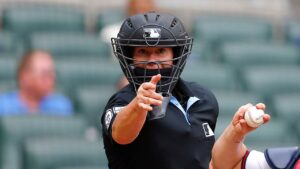 Historic female MLB umpire Jen Pawol’s debut performance results behind home plate are finally in
