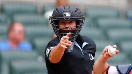 Historic female MLB umpire Jen Pawol’s debut performance results behind home plate are finally in