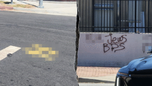 Antisemitic graffiti prompts hate crime probe at Israeli-American Council HQ in Los Angeles