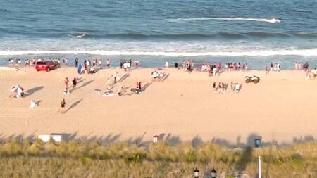 Jet ski rescue saves 6 people at beach as one dies in dramatic rip current incident