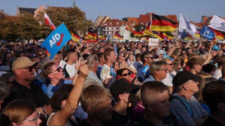 Trump-backed populist party tops polls for first time, following trend in other allied countries