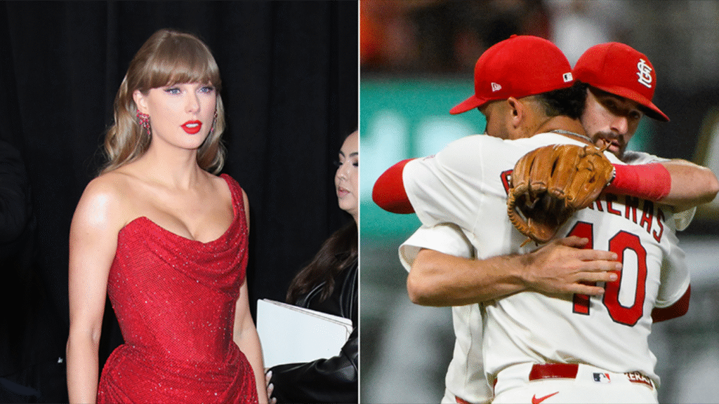 Taylor Swift’s album announcement coincides with bizarre Cardinals winning streak