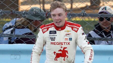 NASCAR’s Connor Zilisch ironically deemed ‘fall risk’ after Victory Lane tumble causes broken collarbone