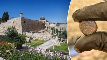 2,000-year-old Jewish rebel coin, minted decades after Jesus, unearthed in Jerusalem