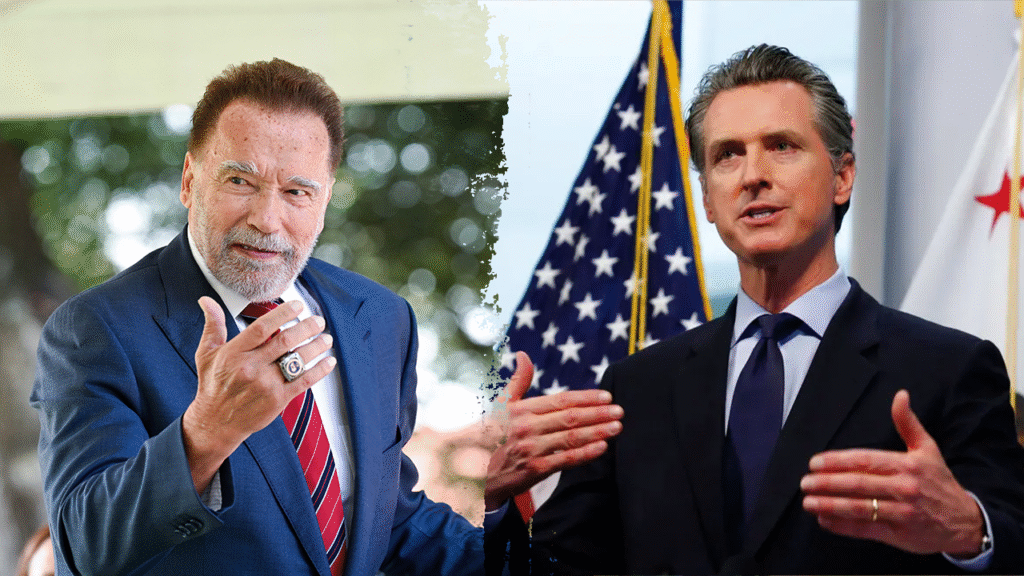 Schwarzenegger taunts Newsom with message targeting Dem redistricting push