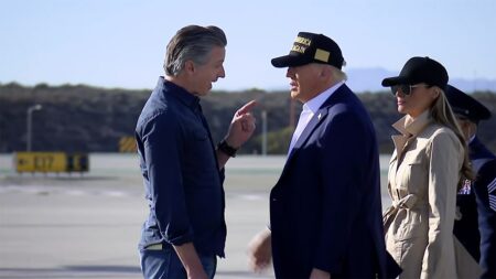 Newsom’s office continues to mock Trump using his social media writing style: ‘TINY HANDS’