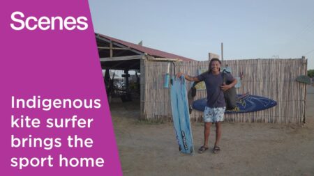 Watch: The kitesurfer inspiring Colombia’s indigenous Wayuu tribe | Scenes
