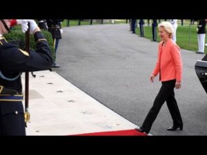 Was Ursula von der Leyen kicked out of the European leaders’ meeting with Trump?