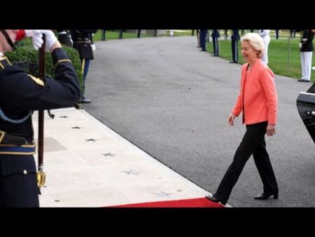 Was Ursula von der Leyen kicked out of the European leaders’ meeting with Trump?