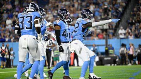 Titans’ final preseason game marred by adult toy thrown onto field