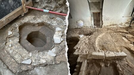 Archaeologists uncover ancient baptistery in France tied to early Christian rituals