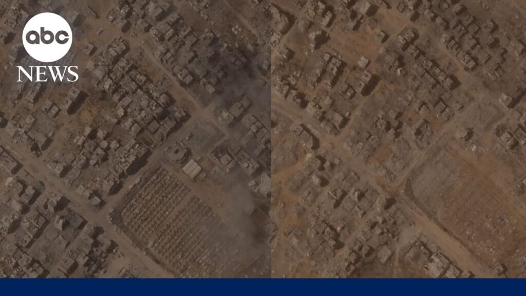 Satellite images show tent camps emptied as IDF expands Gaza City operation