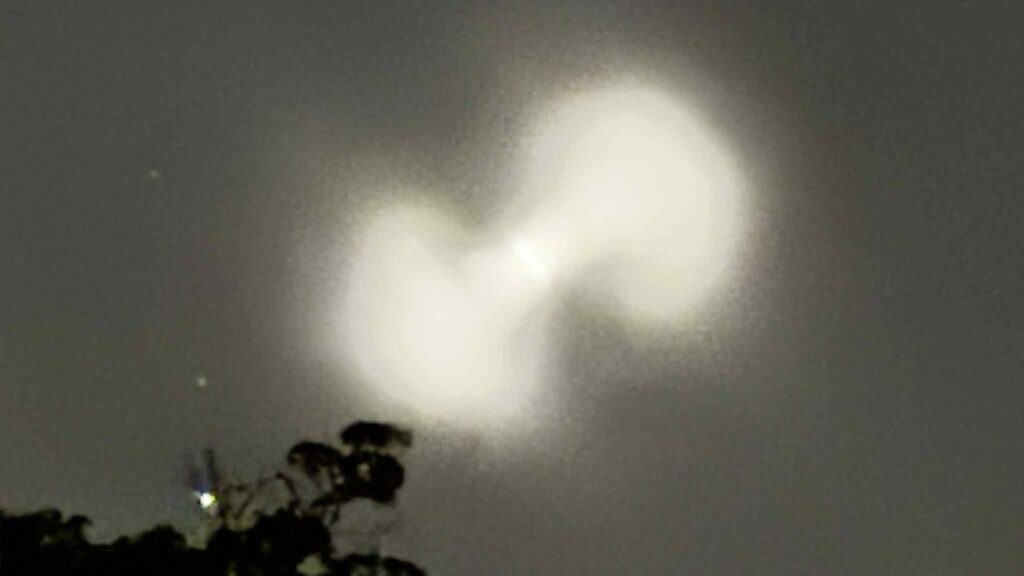 UFO mania grips small town after mysterious glowing object sighting goes viral