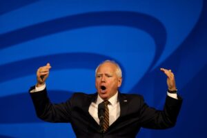Tim Walz rips media for negative reporting on Dem party amid ‘fascist’ takeover